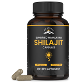 100 Days Process Sundried Himalayan Shilajit Capsules 30PCS (PakShilajit)
